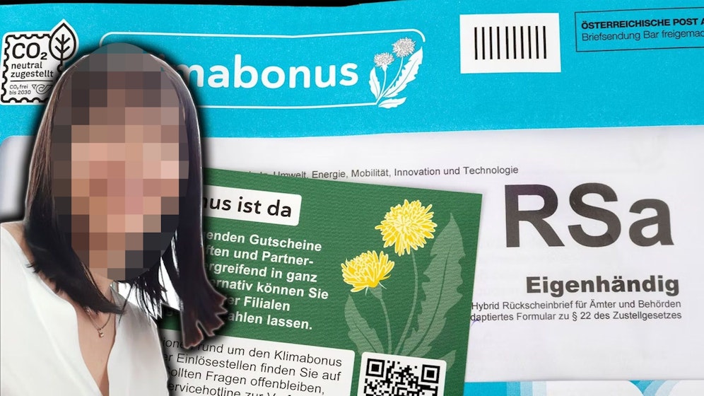 Seit September wartet die 51-Jährige auf ihren Klimabonus.