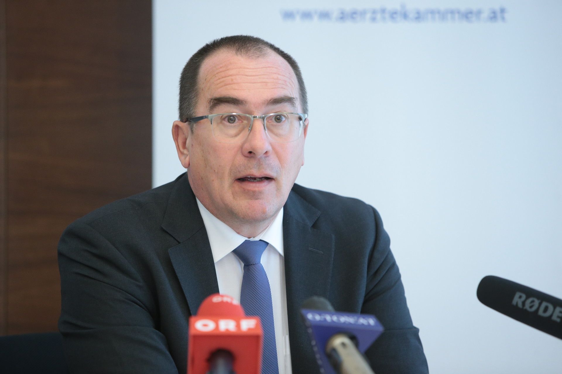 Ärztekammer-Vize Harald Mayer