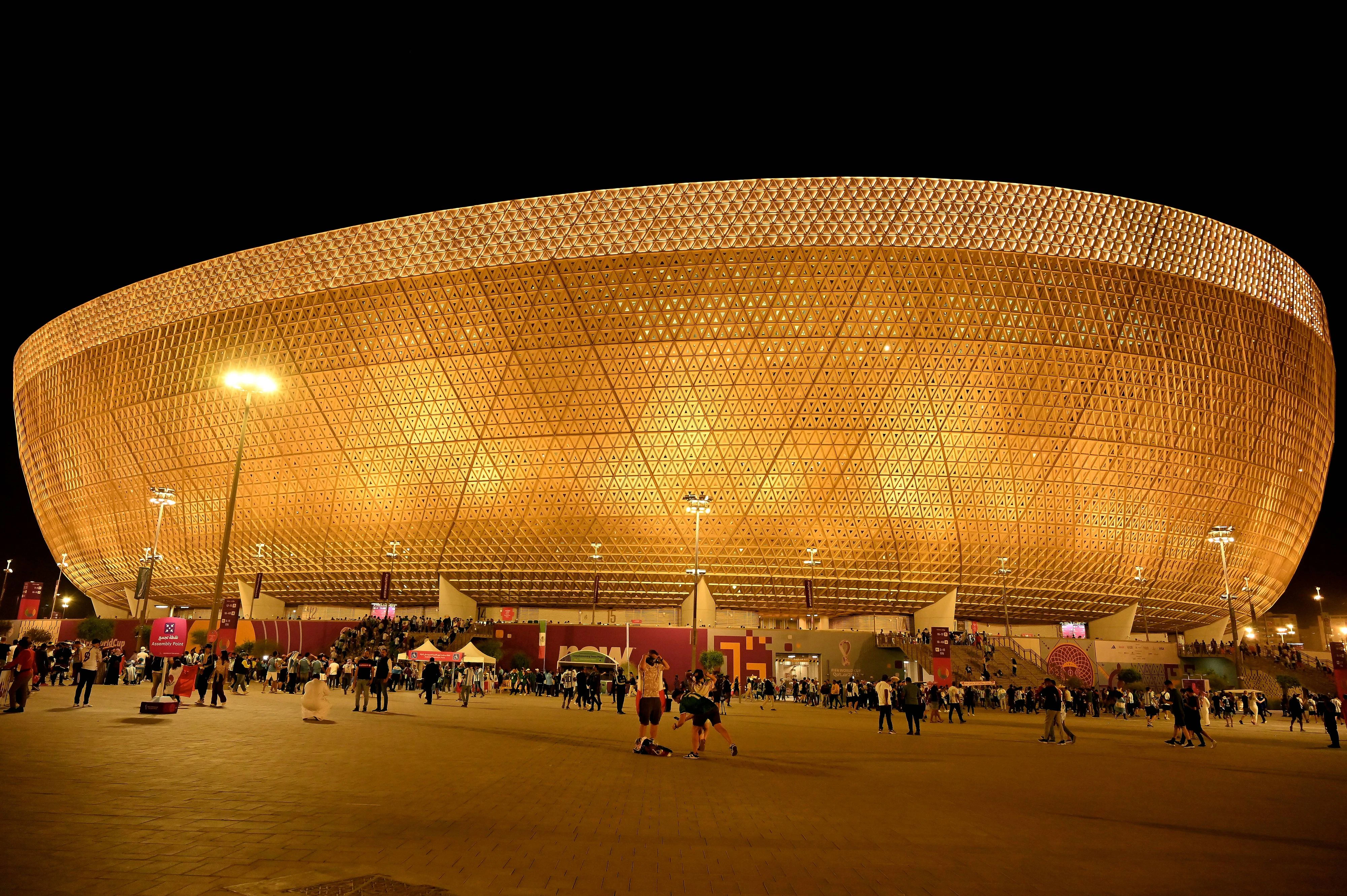Der Unfall passierte im Lusail Iconic Stadium. 