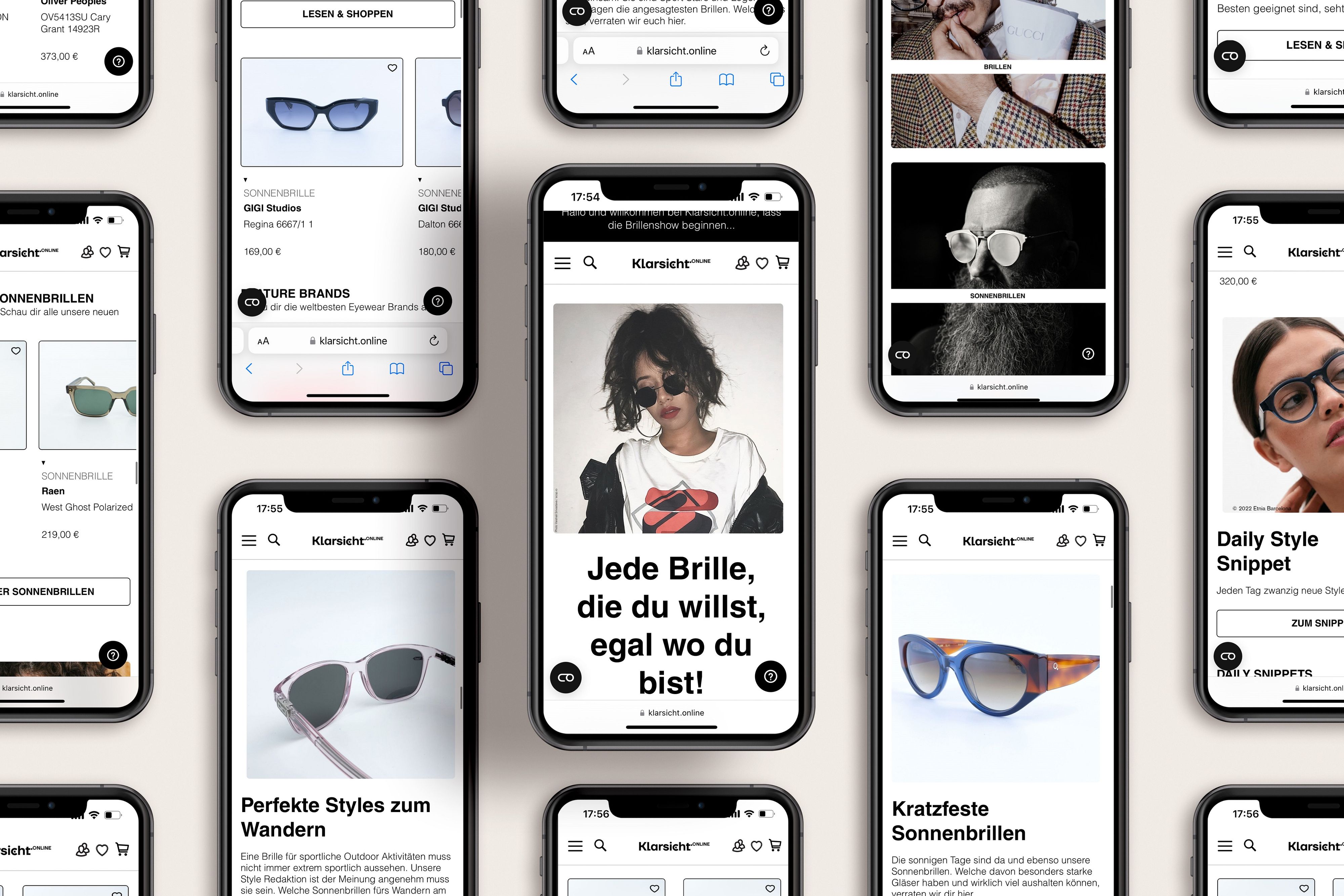 Klarsicht.online unterstützt lokale Optiker:innen.