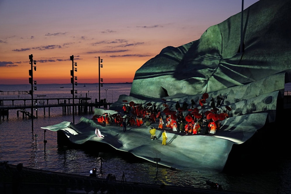 Bregenzer Festspiele 2022 auf dem Bodensee