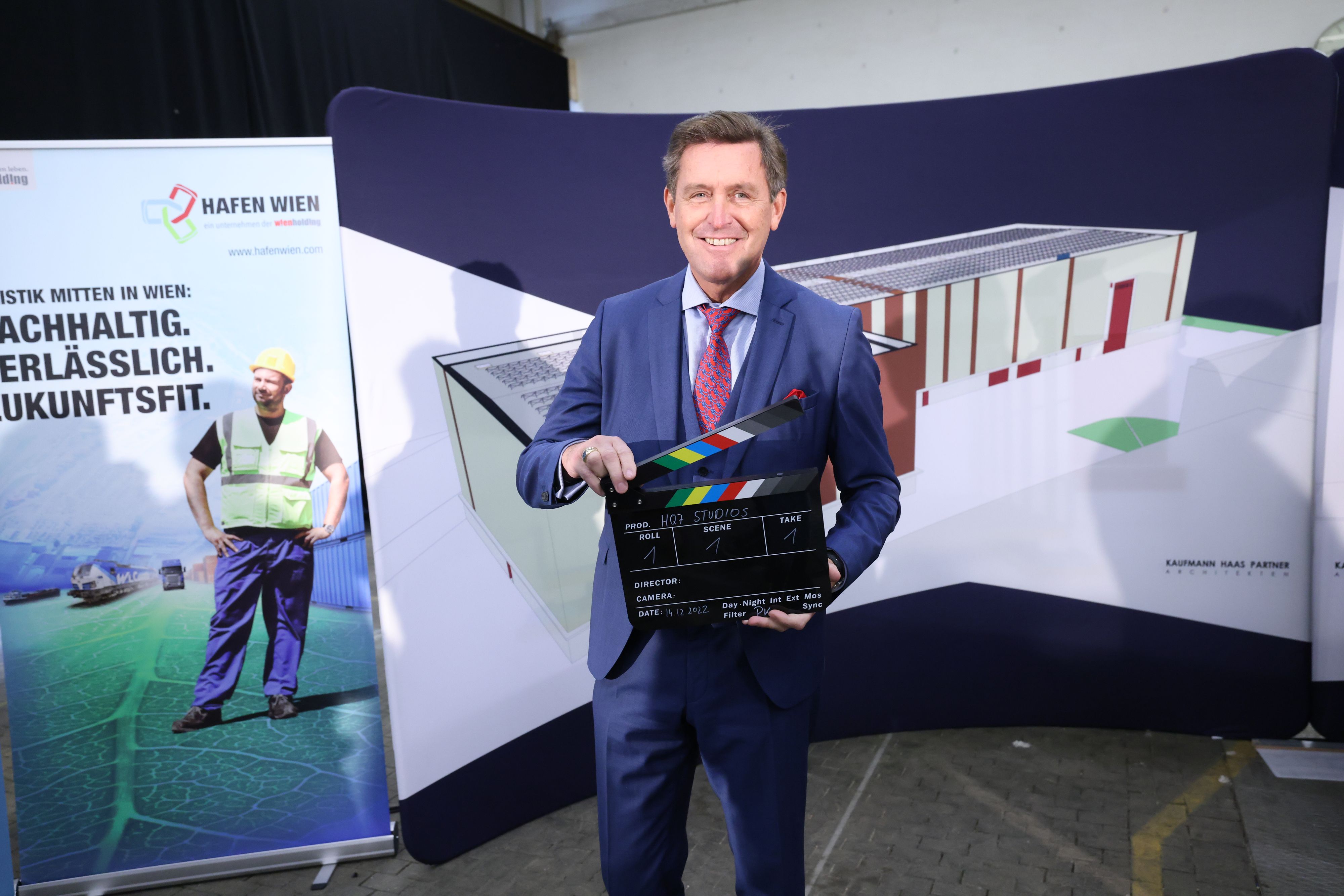 Wirtschaftsstadtrat Peter Hanke (SP) präsentierte Plan für neue Filmstudios