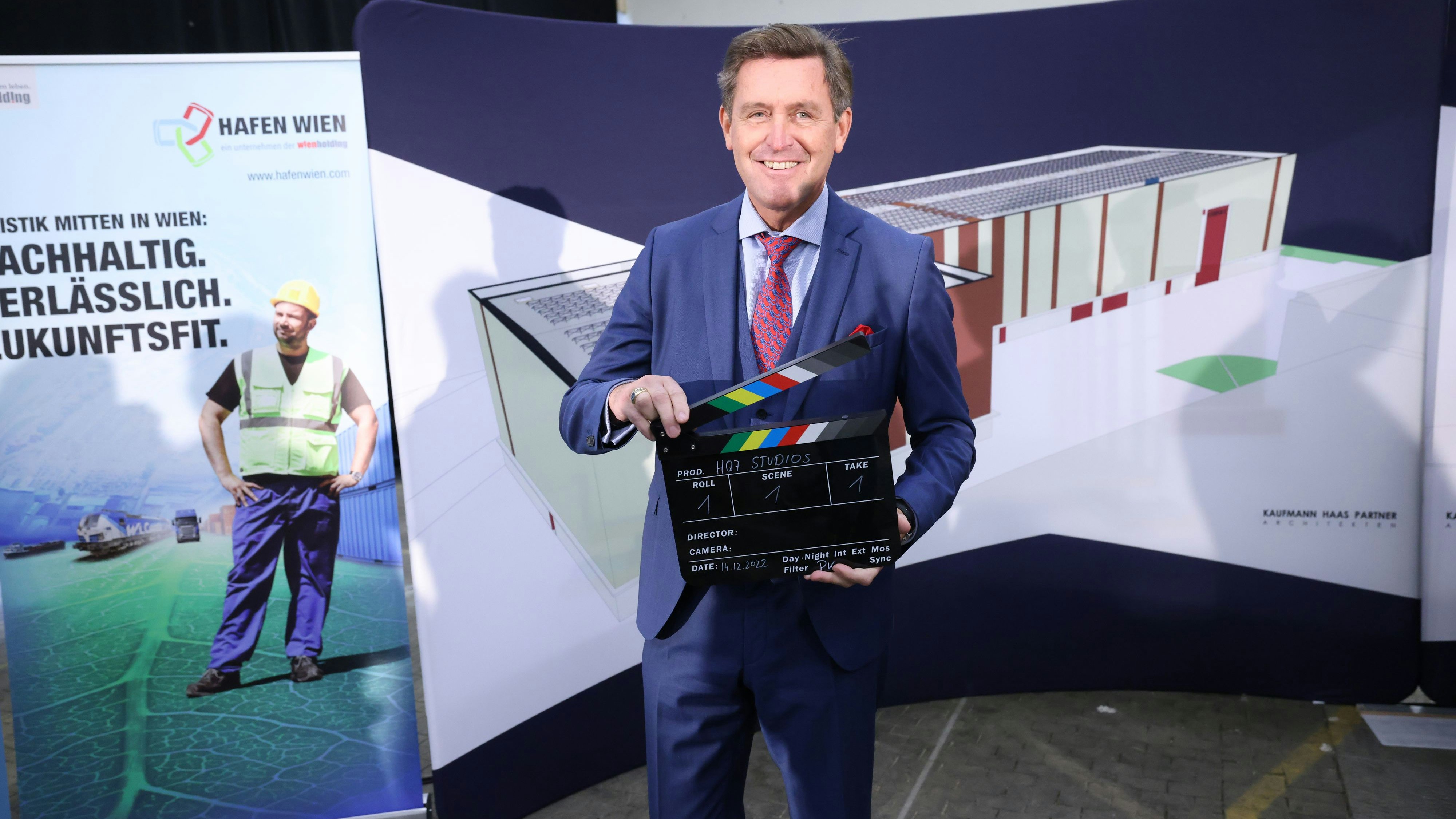 Wirtschaftsstadtrat Peter Hanke (SP) präsentierte Plan für neue Filmstudios