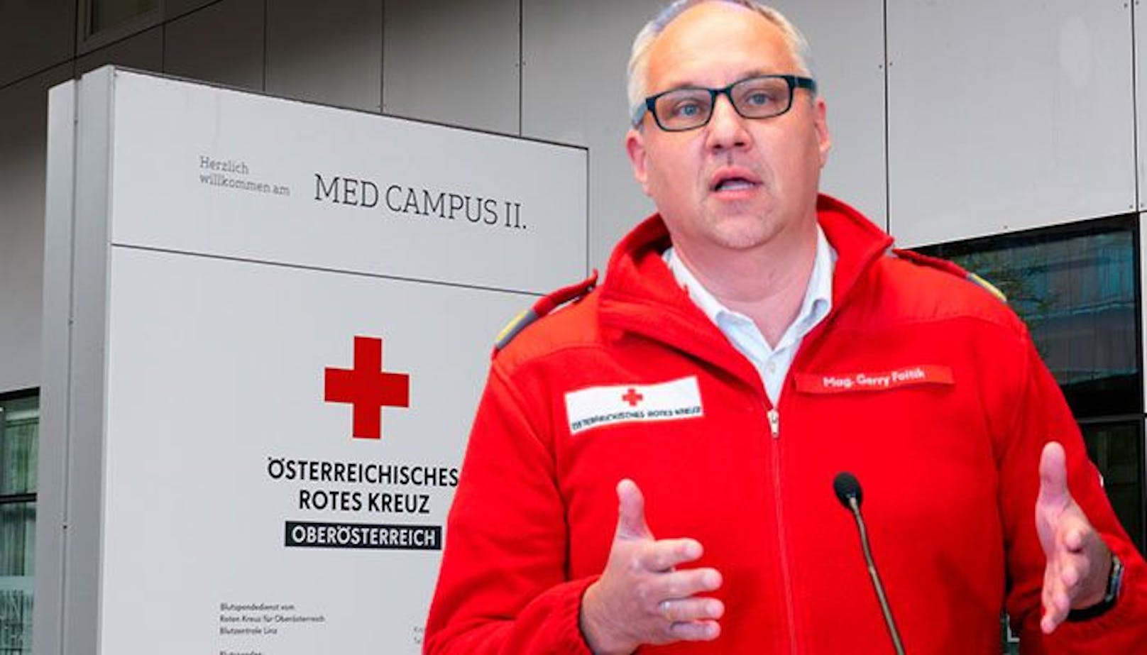 In Österreich wird alle 90 Sekunden eine Blutkonserve benötigt - Bundesrettungskommandant Foitik schlägt Alarm.