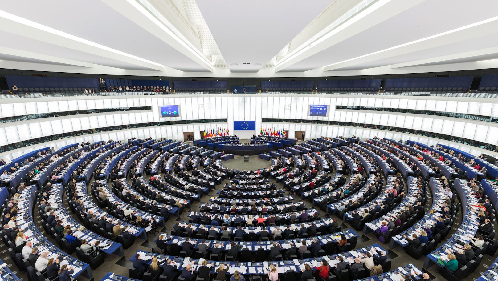 Das EU-Parlament erhielt von Österreich 1,29 Milliarden Euro.