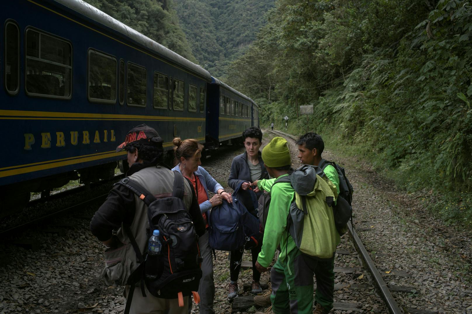 Perurail hat die Verbindung zwischen Machu Picchu und Cusco unterbrochen, Touristen sitzen fest.