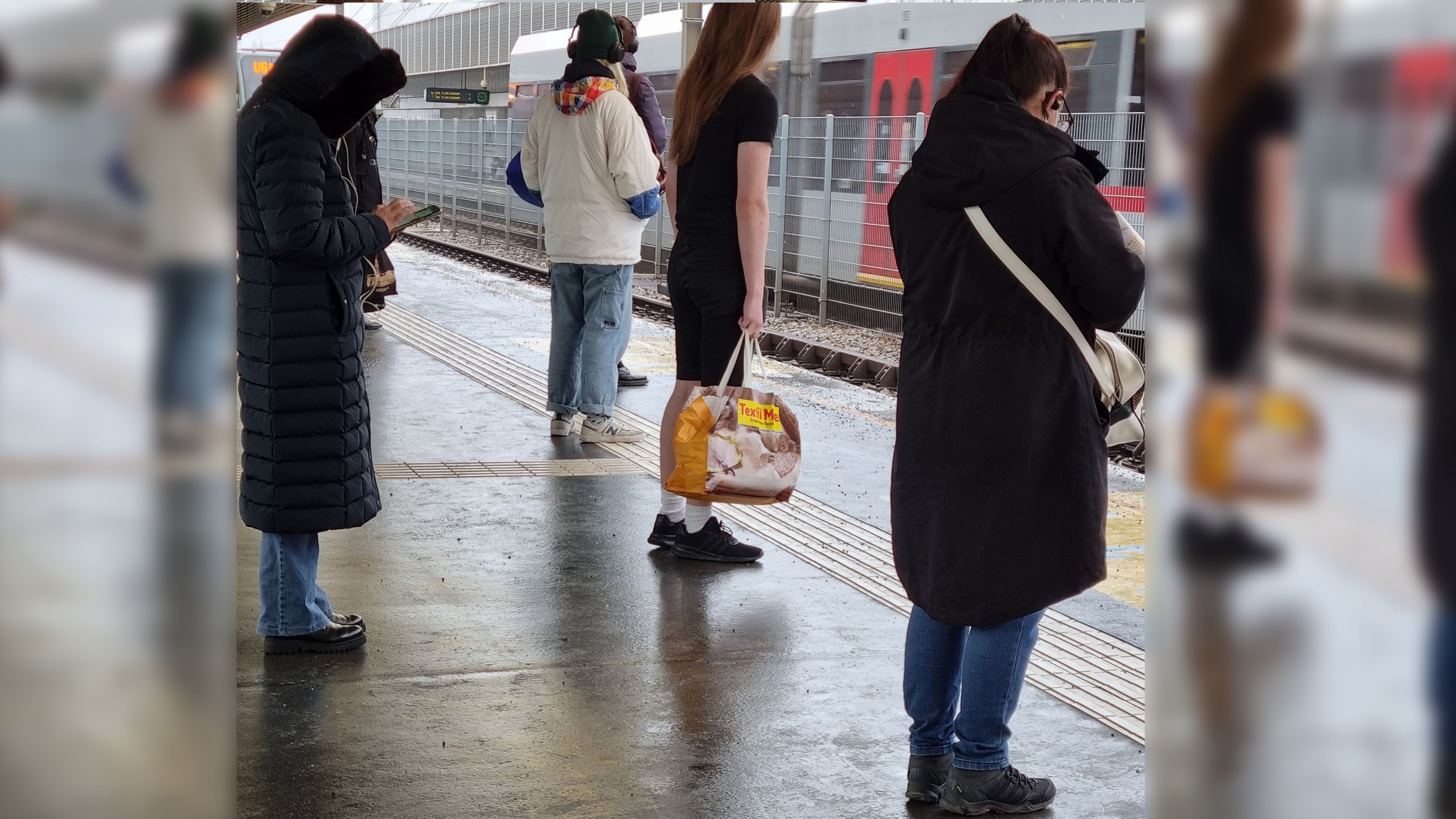 Ein Wiener hatte am Donnerstag keine Probleme mit den kalten Temepraturen.