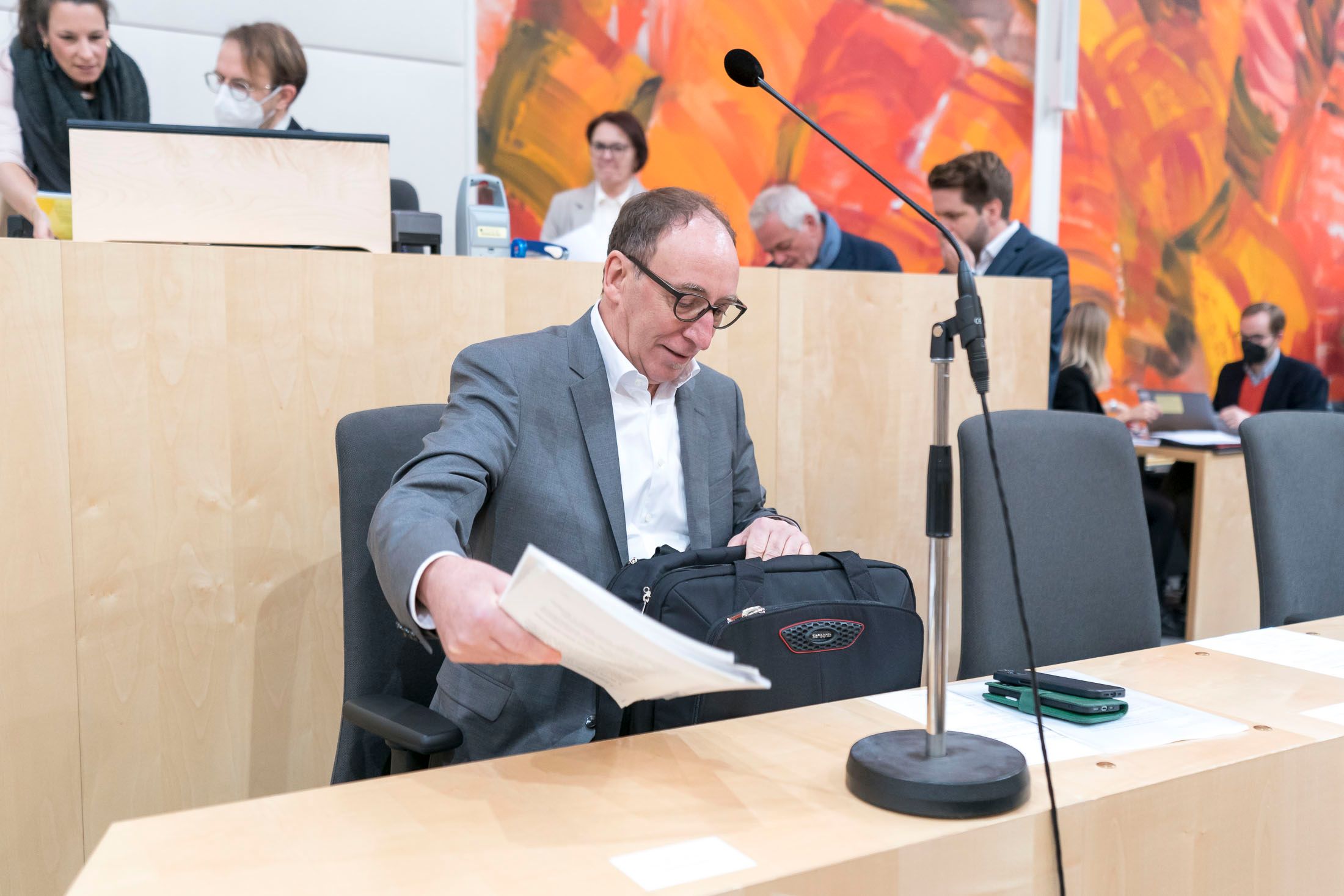 Gesundheitsminister Johannes Rauch wird im neuen Jahr ein neues Epidemiegesetz auf den Tisch legen.