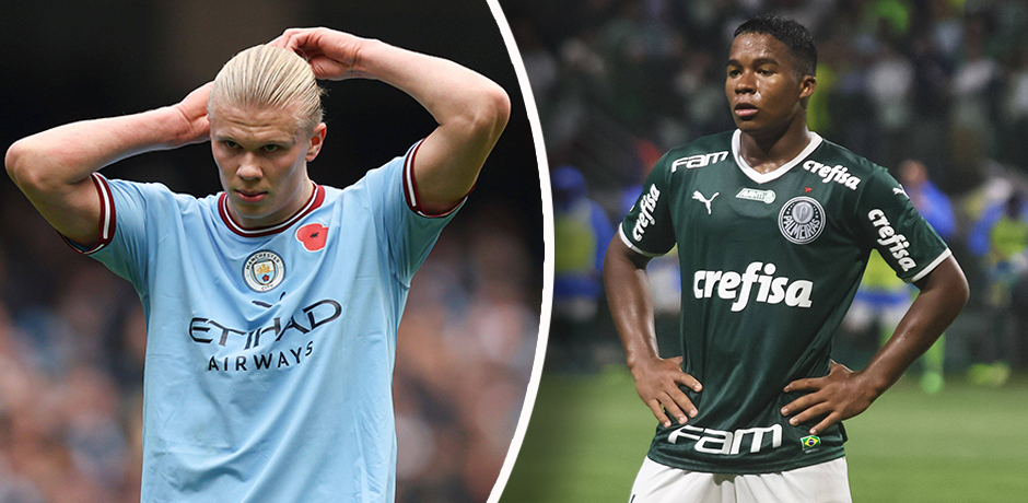 Real hat Endrick unter Vertrag genommen, Erling Haaland fliegt von der Transferliste. 