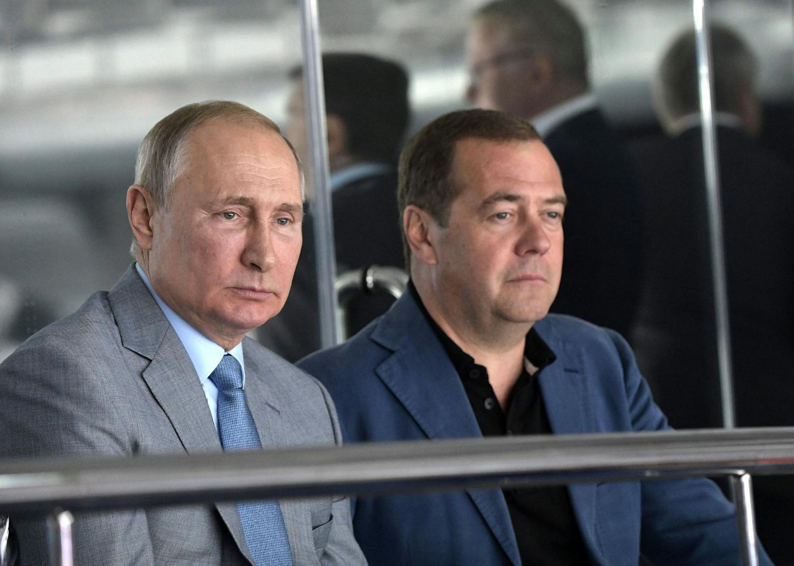 Russlands Ex-Präsident Dmitri Medwedew gilt als einer der engsten Vertrauten von Wladimir Putin.