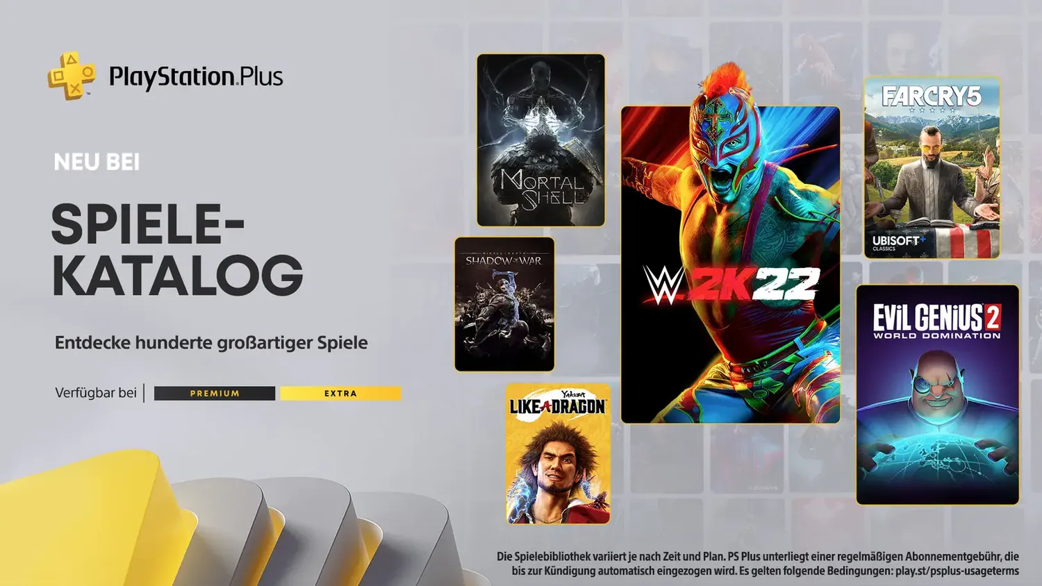 PlayStation Plus Extra &amp; Premium-Neuzugänge im Dezember.