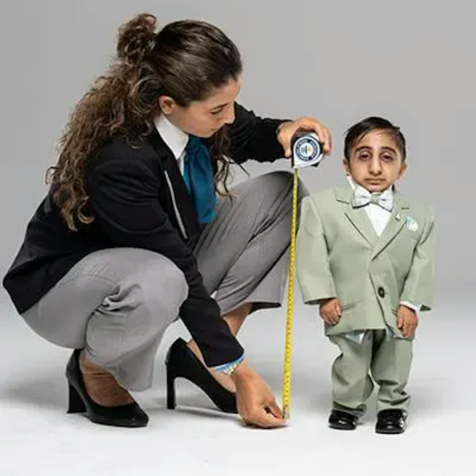 Afshin Esmaeil Ghaderzadeh ist der kleinste Mann der Welt
