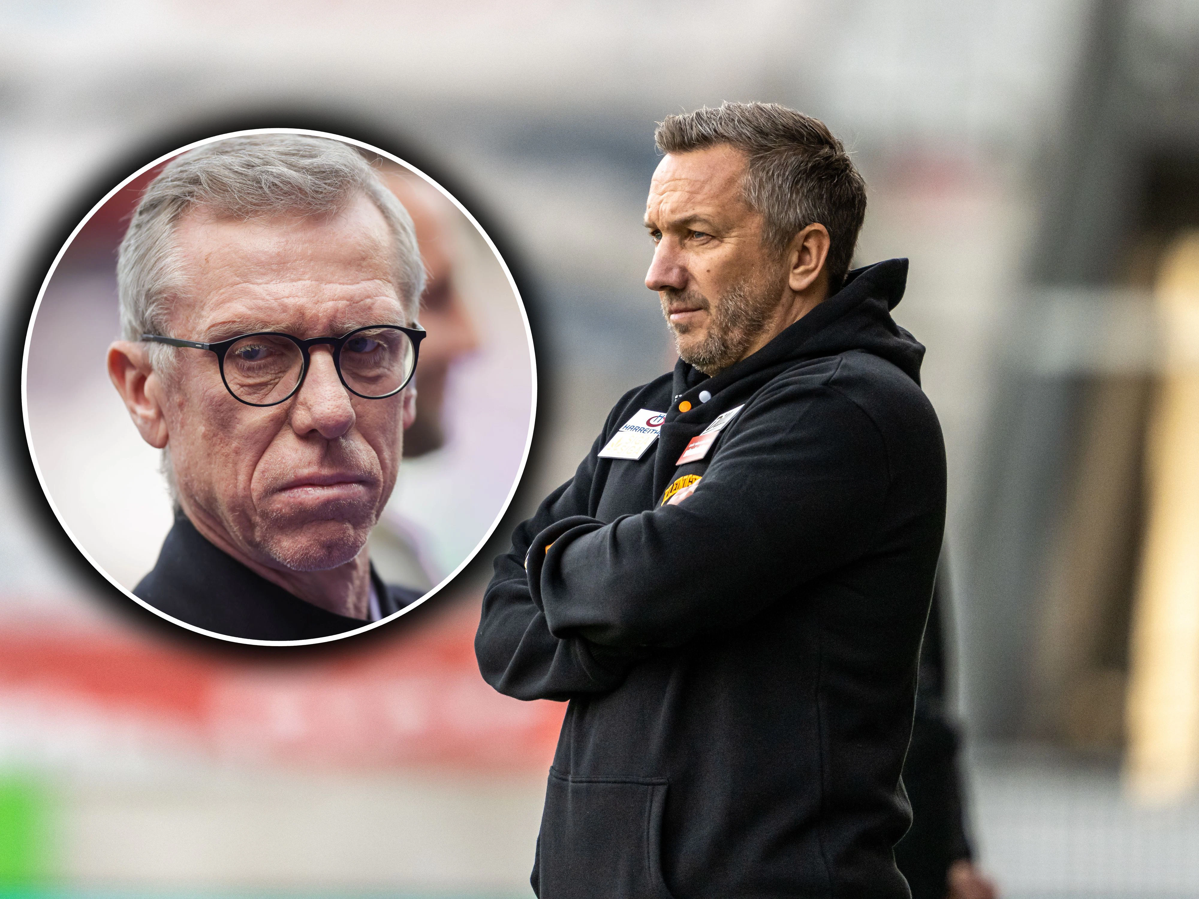 Peter Stöger äußert sich zum Schmid-Rauswurf.