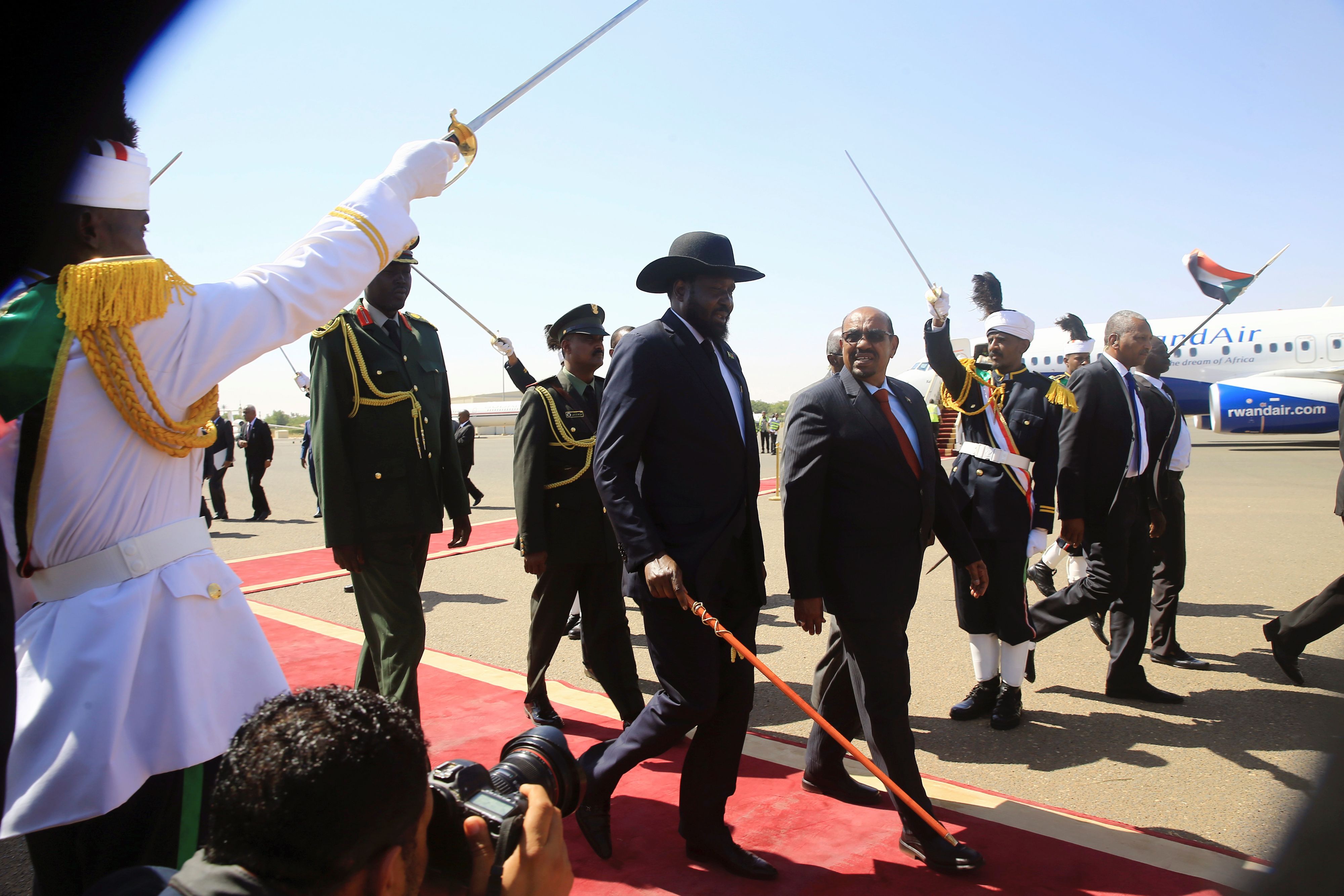 Südsudans Präsident geht derzeit viral.