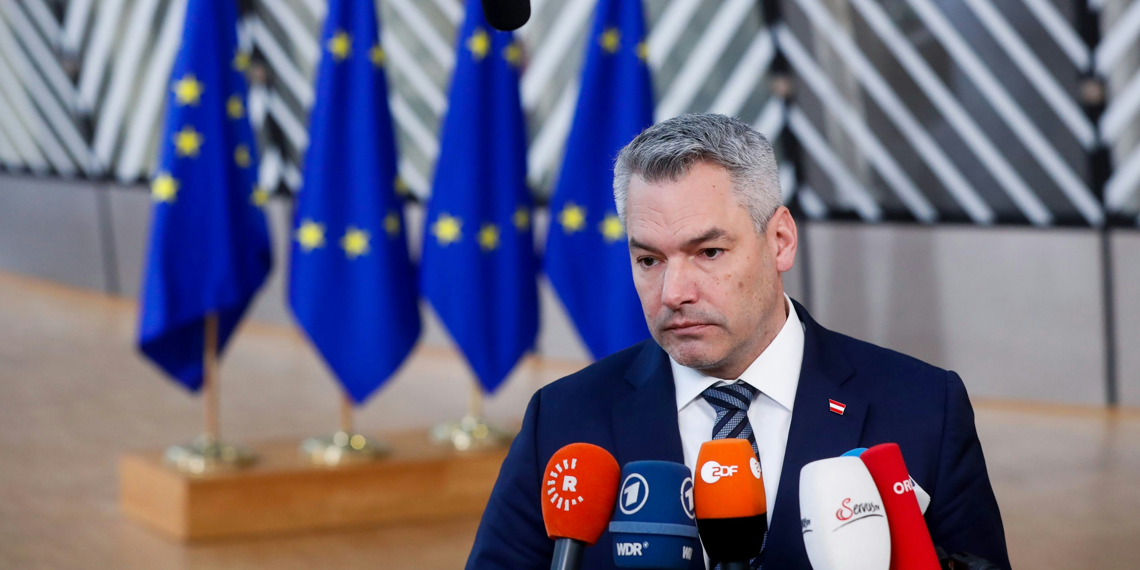 Bundeskanzler Karl Nehammer brachte das Thema irreguläre Migration in den Mittelpunkt.