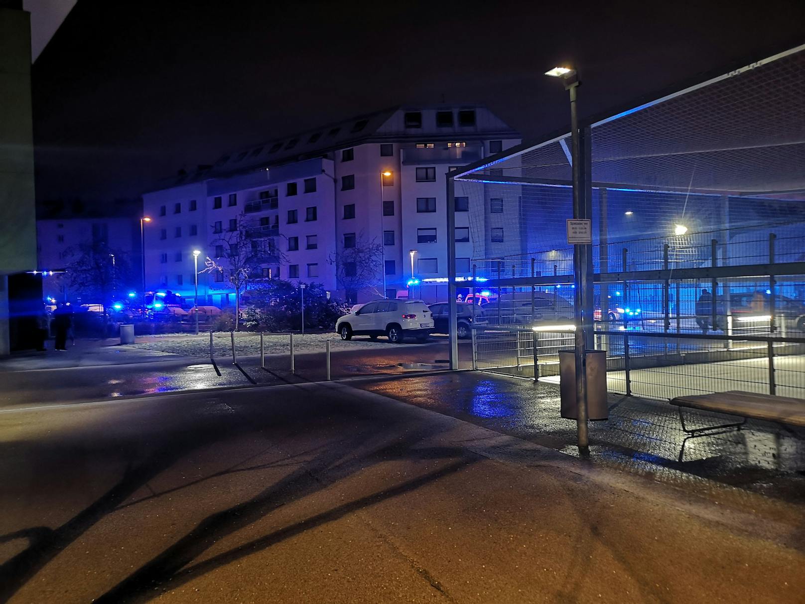 Blaulichtalarm in Wien-Floridsdorf!