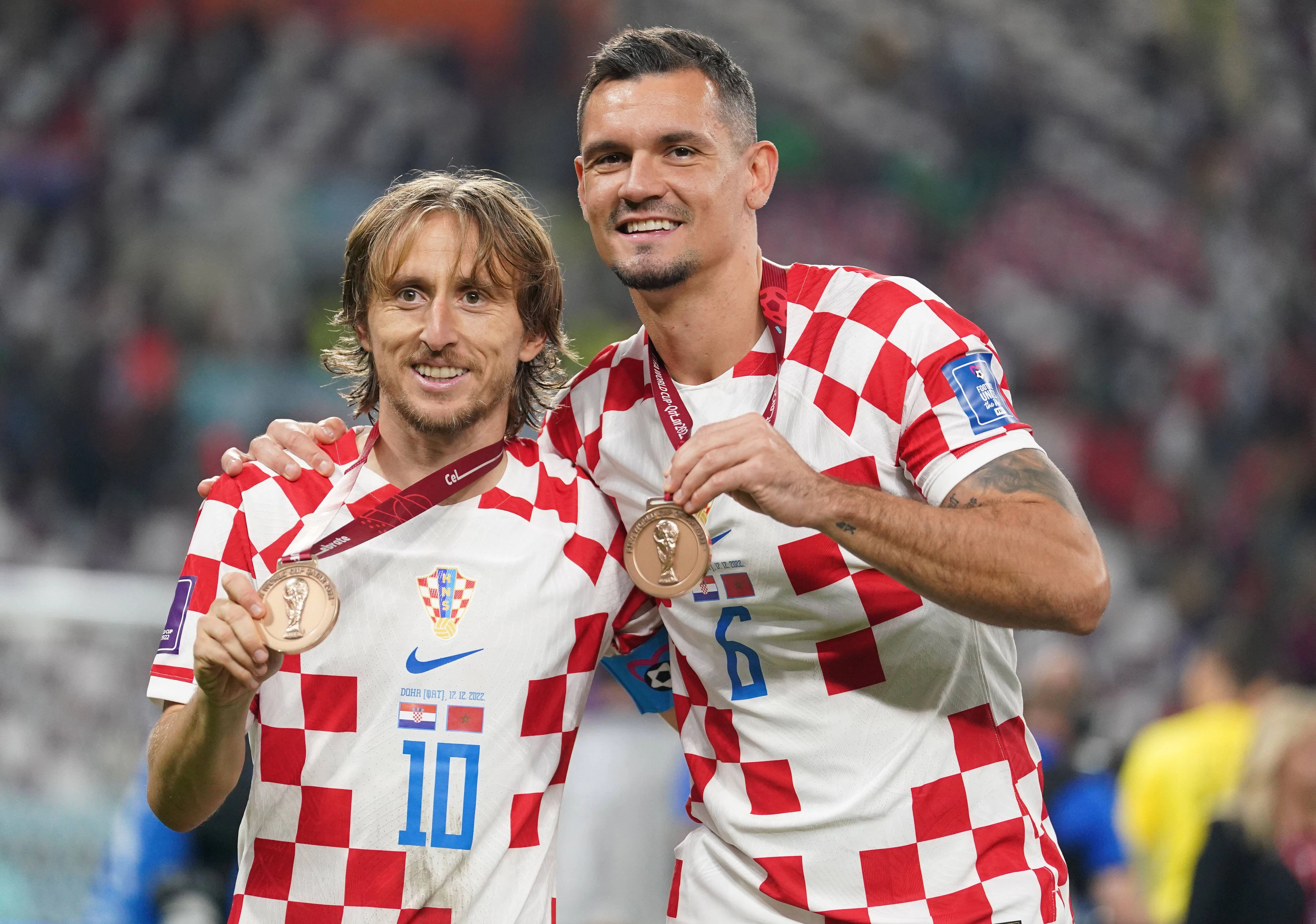Luka Modric und Dejan Lovren