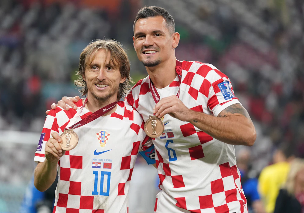 Luka Modric und Dejan Lovren