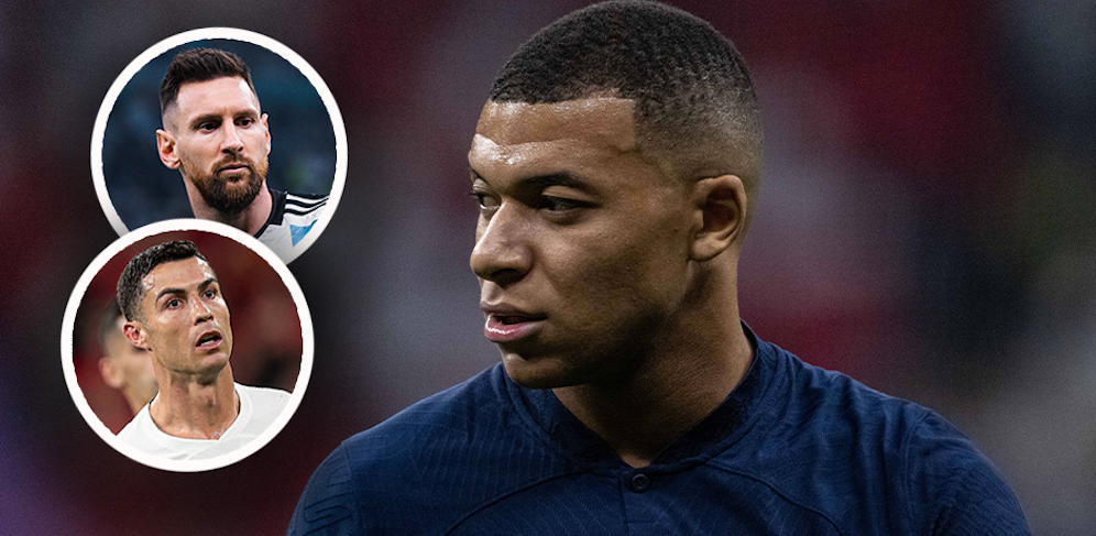Kylian Mbappe hält nicht Lionel Messi für den größten Spieler aller Zeiten. 