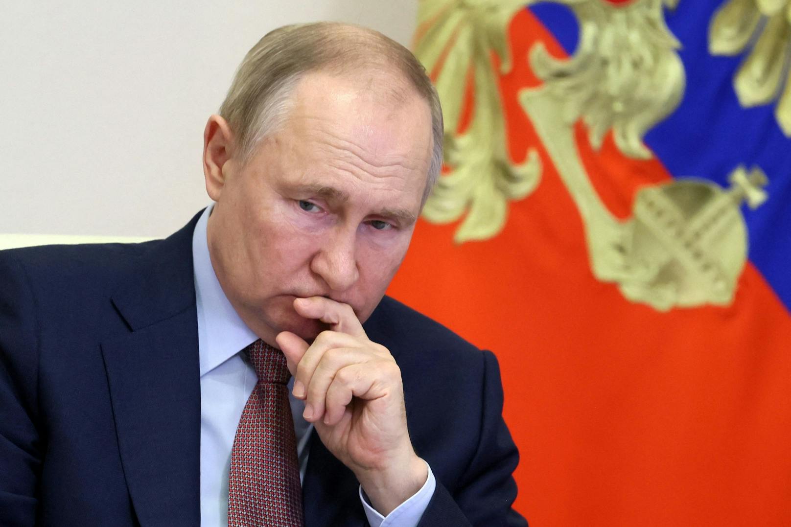 Die Entwicklung der Öl-Exporte dürfte Wladimir Putin resigniert zurücklassen.&nbsp;