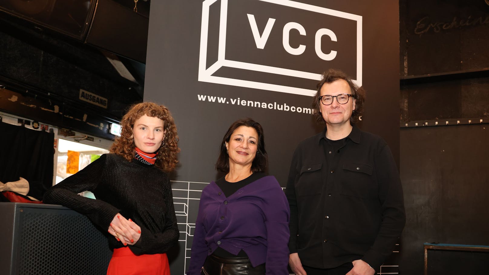 Martina Brunner, Veronica Kaup-Hasler und Thomas Heher (v.l.) präsentieren das neue Konzept der Vienna Club Commission.