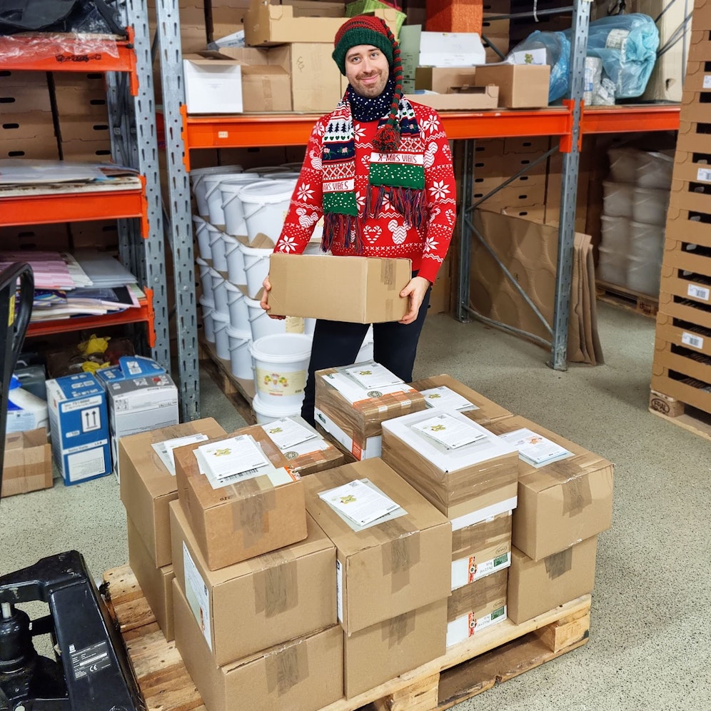 Der kleine Familienbetrieb in Marbach wurde mit Keksbestellungen überhäuft.