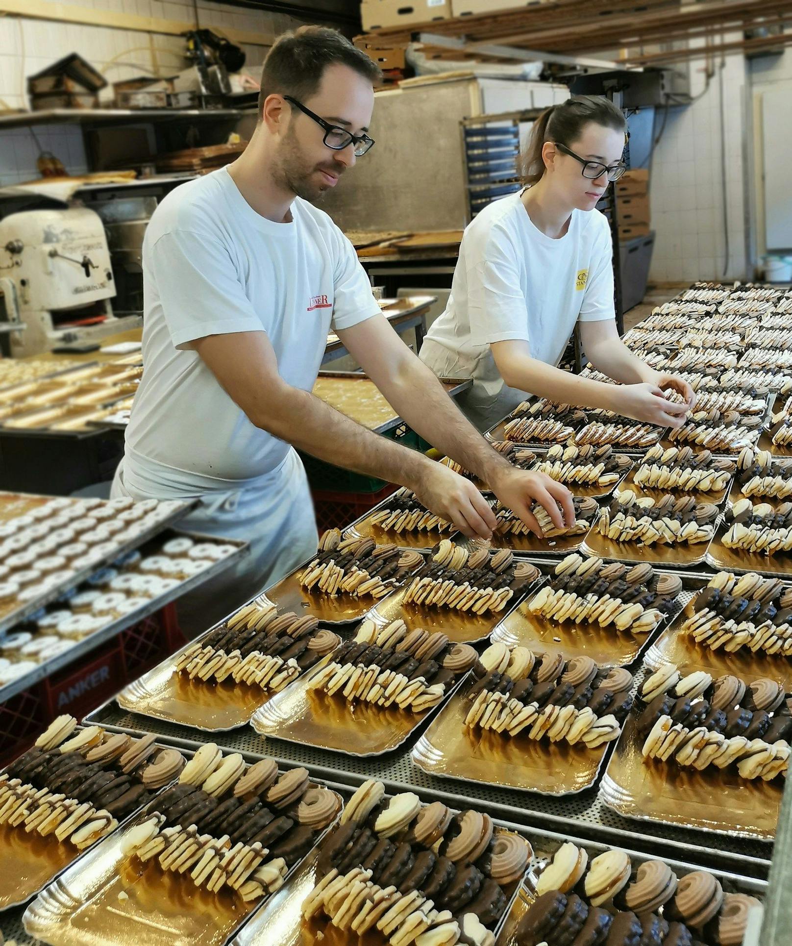 Der kleine Familienbetrieb in Marbach wurde mit Keksbestellungen überhäuft.