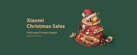 Weihnachtliche Angebote von Xiaomi.
