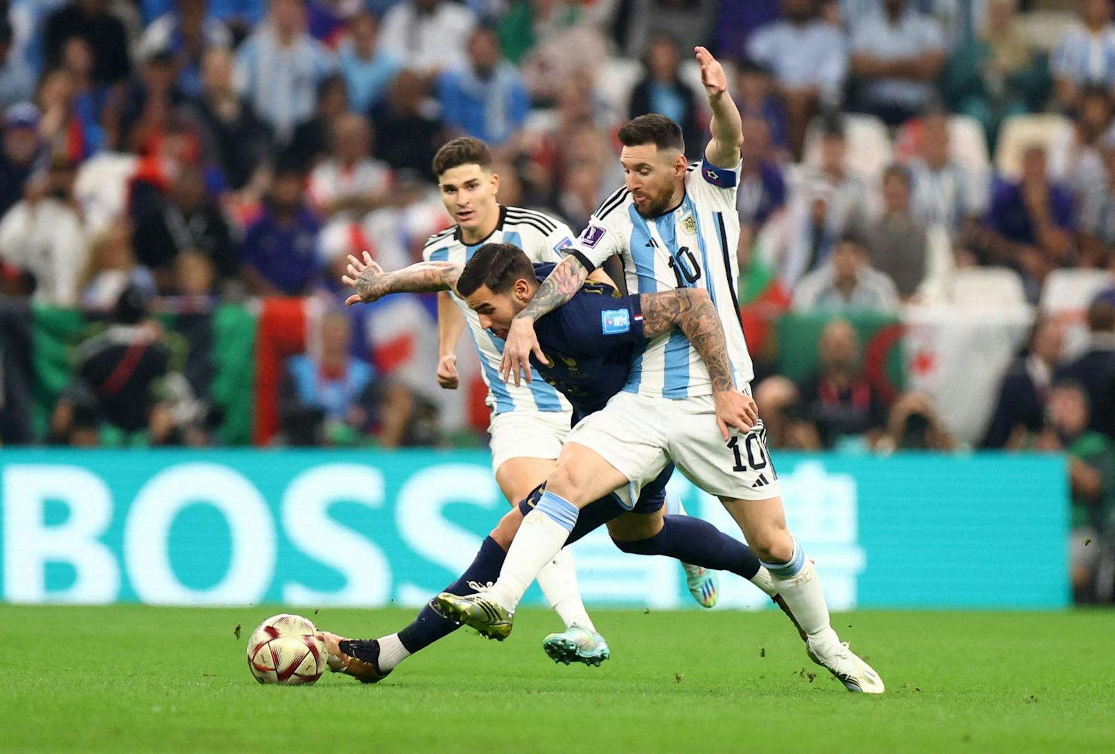 Argentinien gegen Frankreich - das WM-Finale in Bildern.