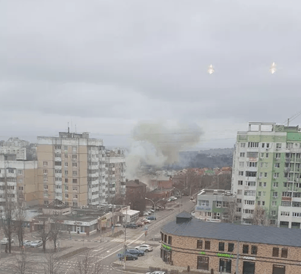 Russland meldet Beschuss von Belgorod.