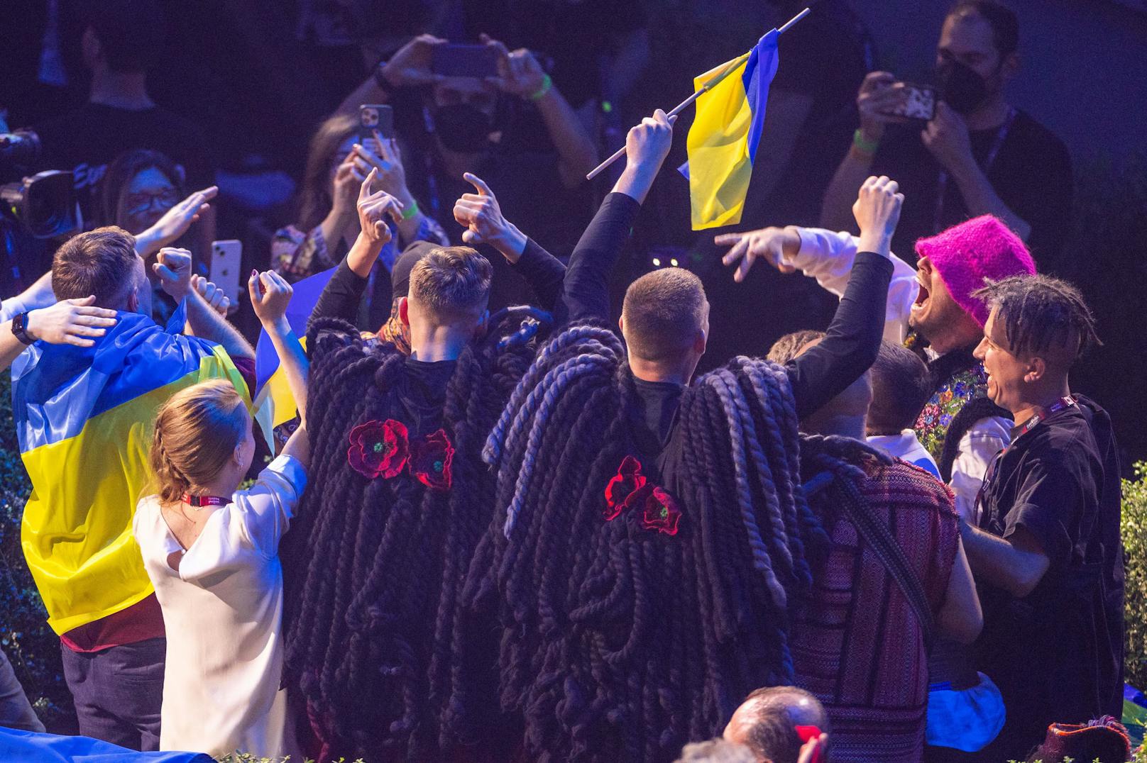 Das "Kalush Orchestra" gewann den vergangenen Song Contest für die Ukraine 