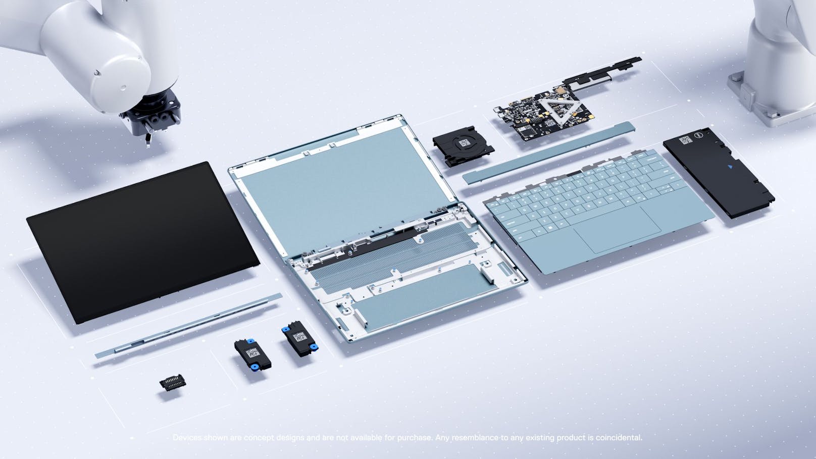 Dell Technologies: Weiterentwicklung des nachhaltigen Notebook-Prototyps "Concept Luna".