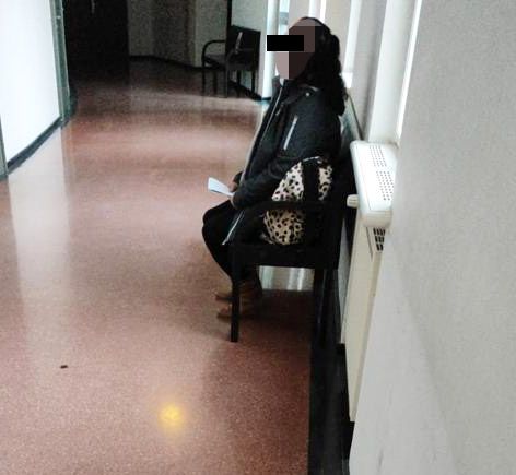 Die angeklagte Tierquälerin