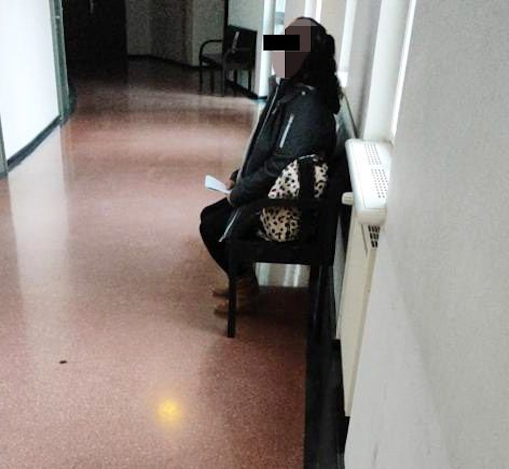 Die angeklagte Tierquälerin