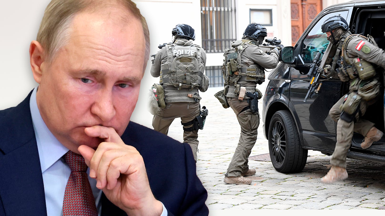 Bei der Ergreifung des mutmaßlichen Agenten des russischen Präsidenten Wladimir Putin in Wien kamen auch Cobra-Elitepolizisten zum Einsatz.