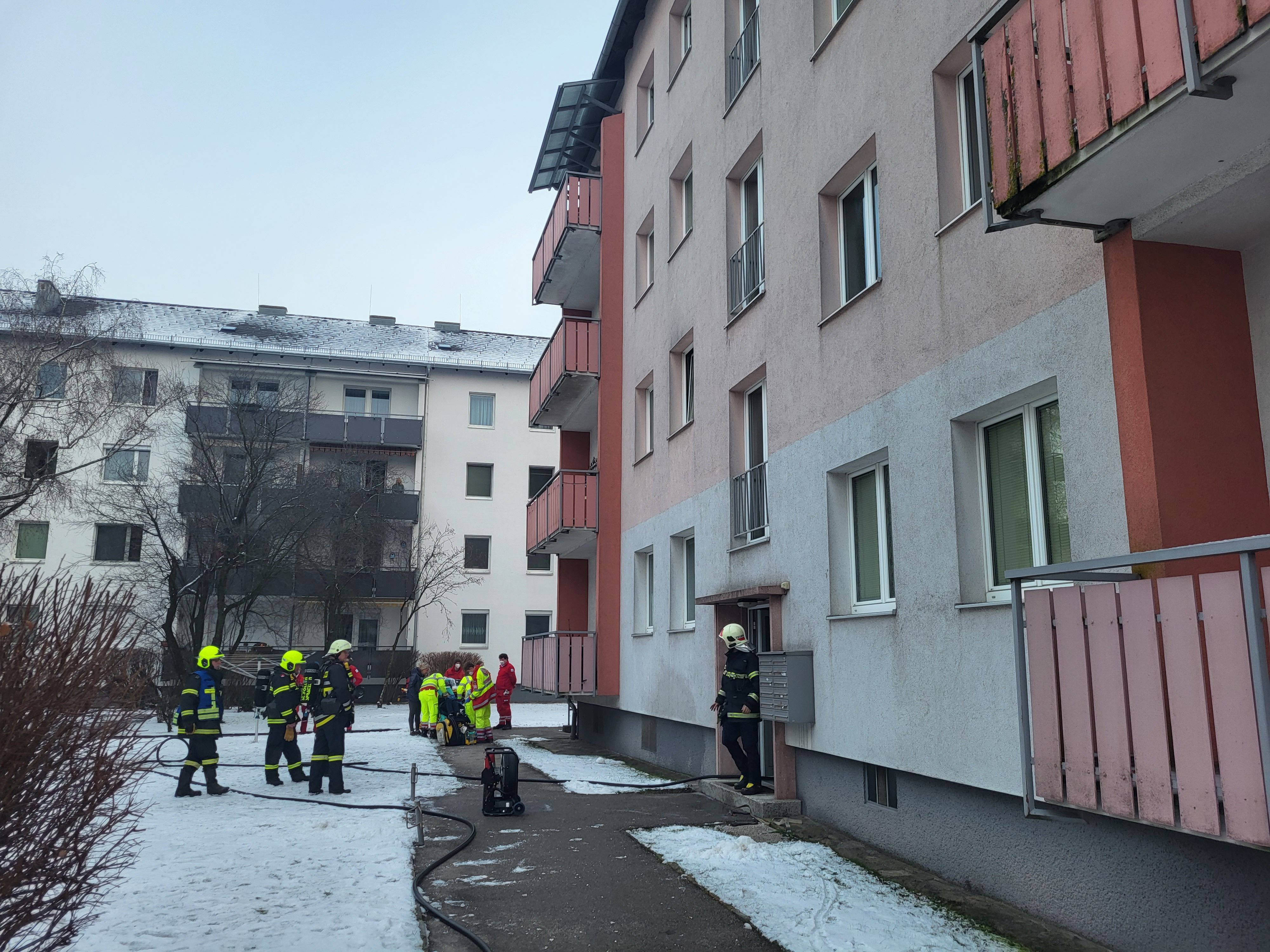Brand in St. Pölten