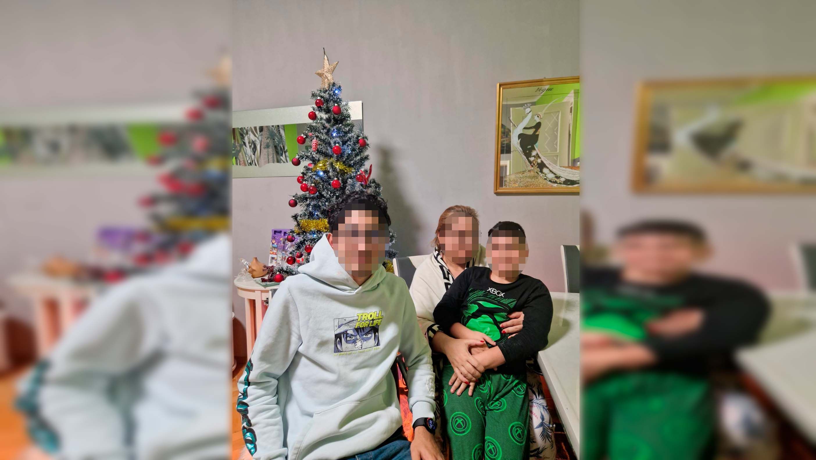 Die Familie hofft nun auf ein Weihnachtswunder