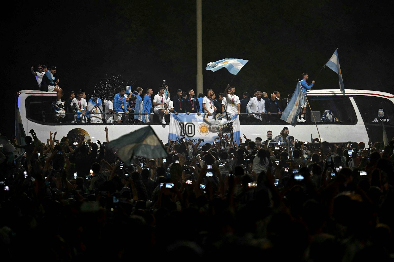 Argentinien bejubelt die Weltmeister
