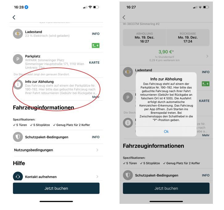 Die Hinweise sind laut Wiener Linien gut gekennzeichnet. 