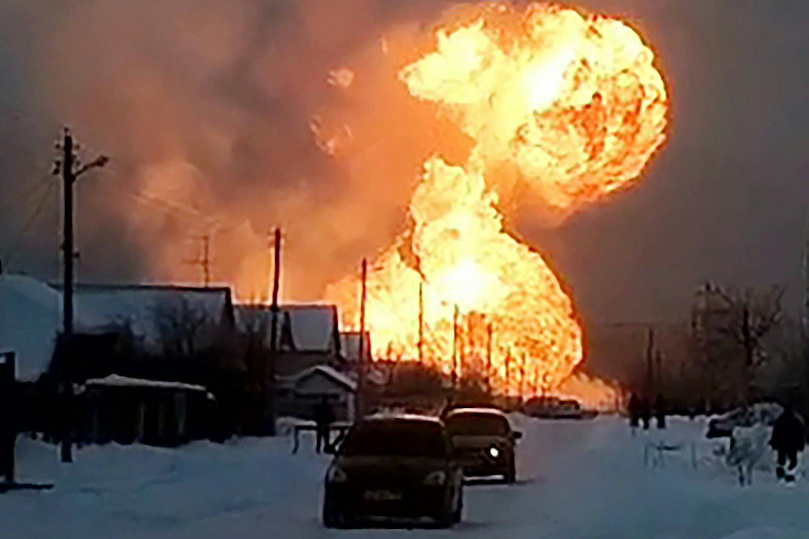 In Yambakhtino, nahe der Stadt Kasan an der Wolga, im Südwesten Russlands ist es am 20. Dezember zu einer Explosion einer Gas-Pipeline gekommen.