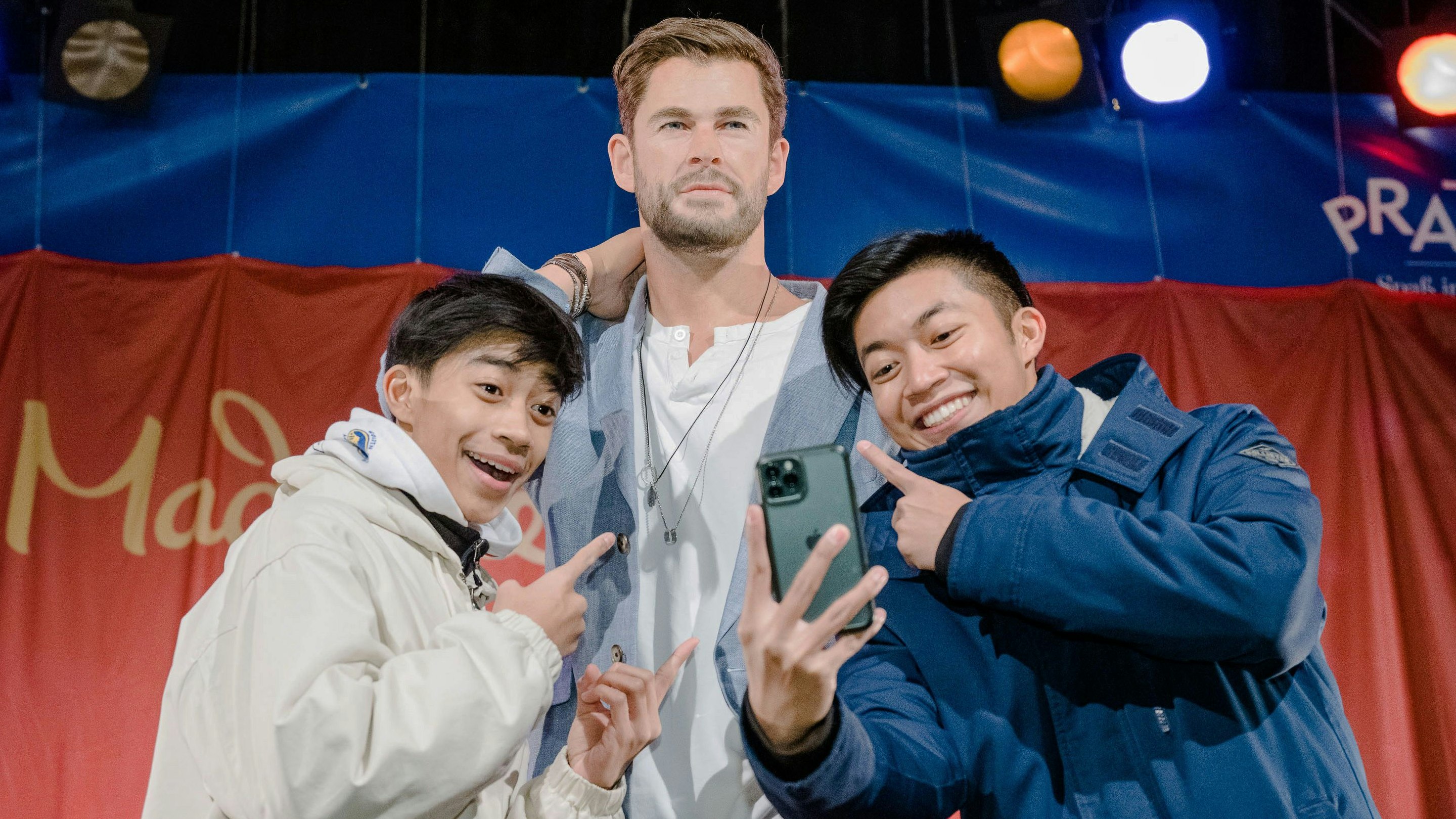 Madame Tussauds Wien, © Georg Aufreiter, 19.12.2022, Chris Hemsworth, Wien, Riesenradplatz