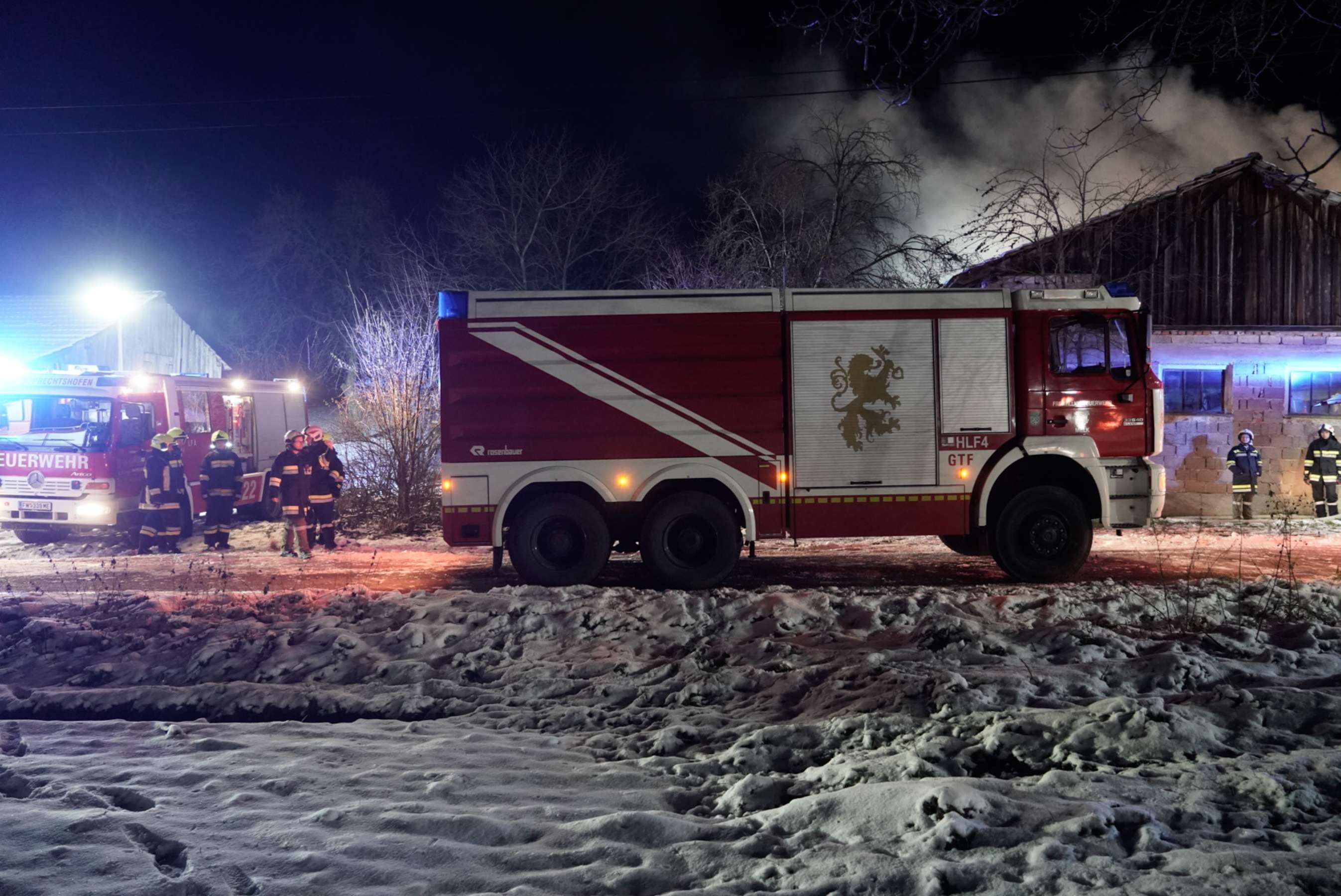 1 Tote bei Feuer im Bezirk Melk
