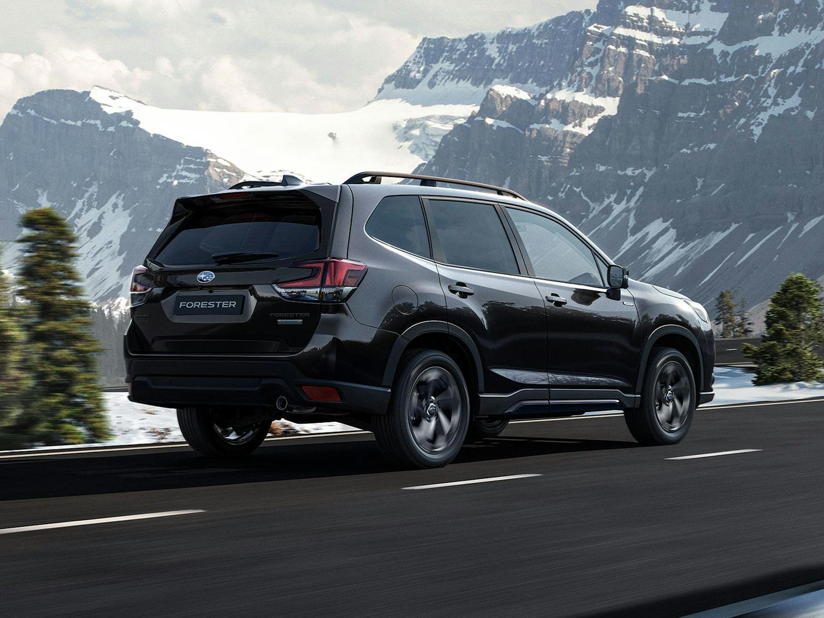 Der ﻿Subaru Forester Black Edition  wirkt überaus elegant