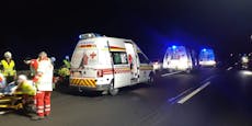 Ersthelfer auf der A2 von Pkw gerammt – schwer verletzt