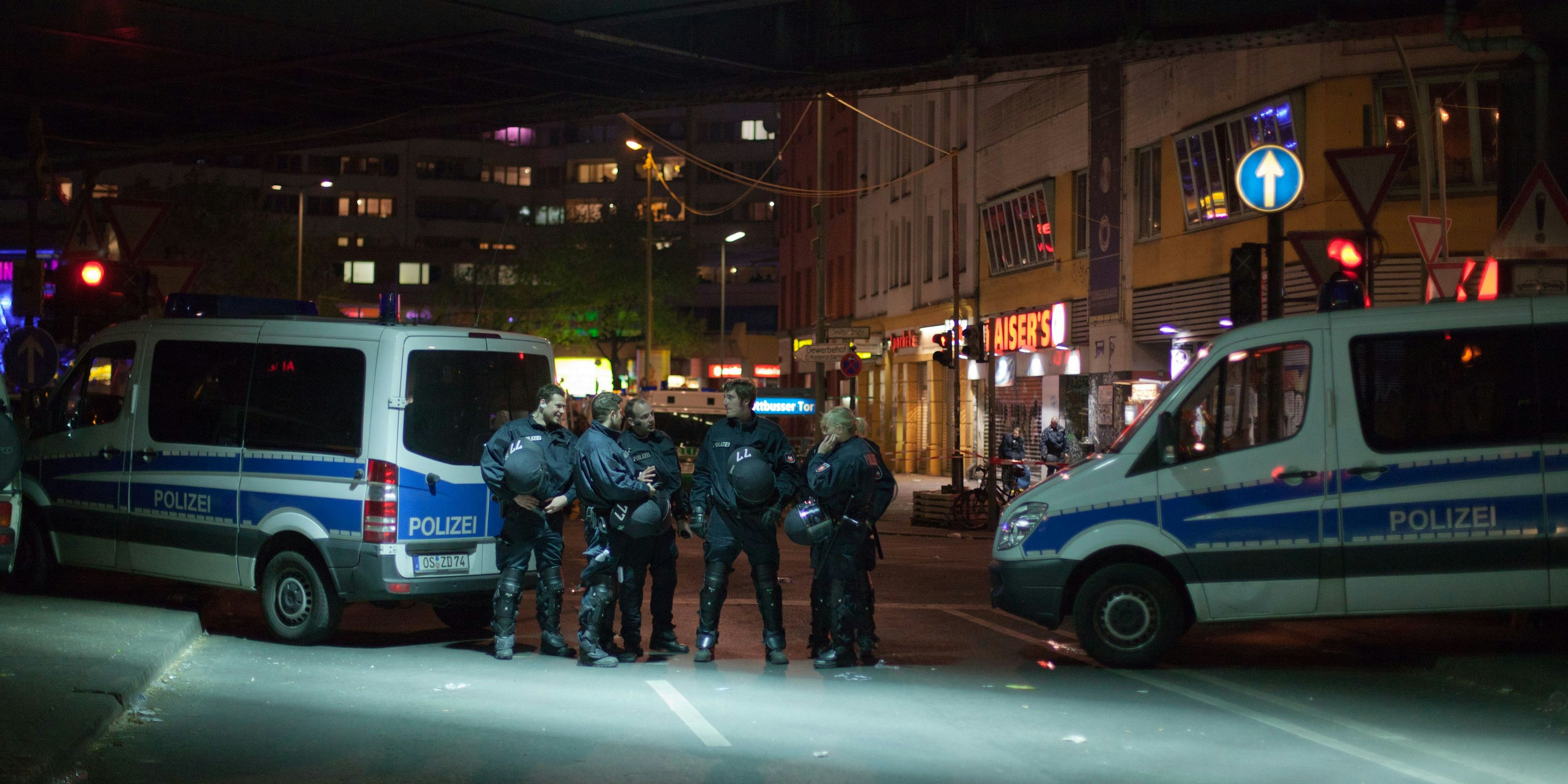 Blutüberströmte Personen und Gas-Austritte waren nur erfunden. (Symoblibild)