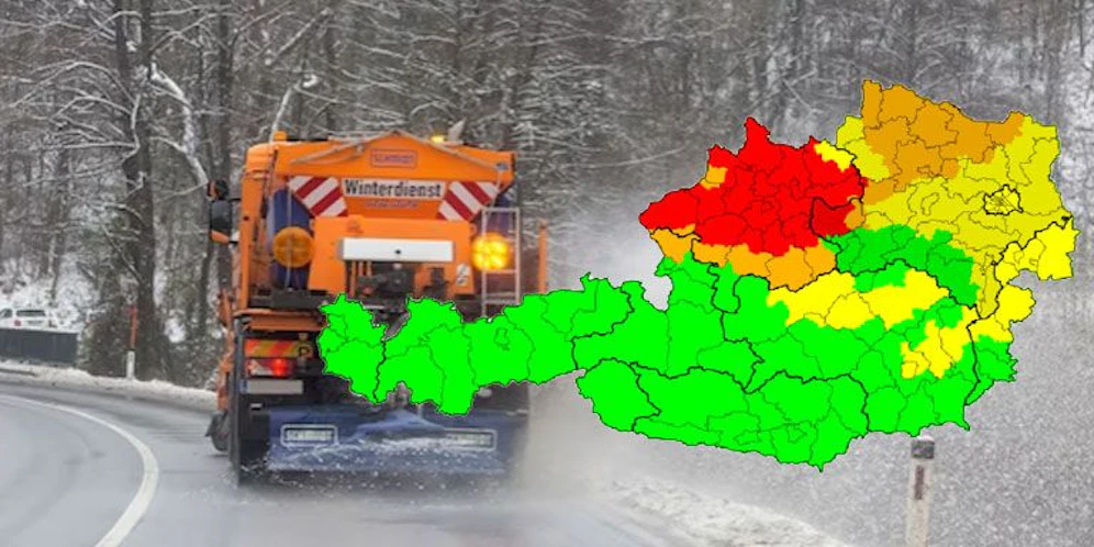 Stellenweise ist mit Glatteis-Gefahr zu rechnen.
