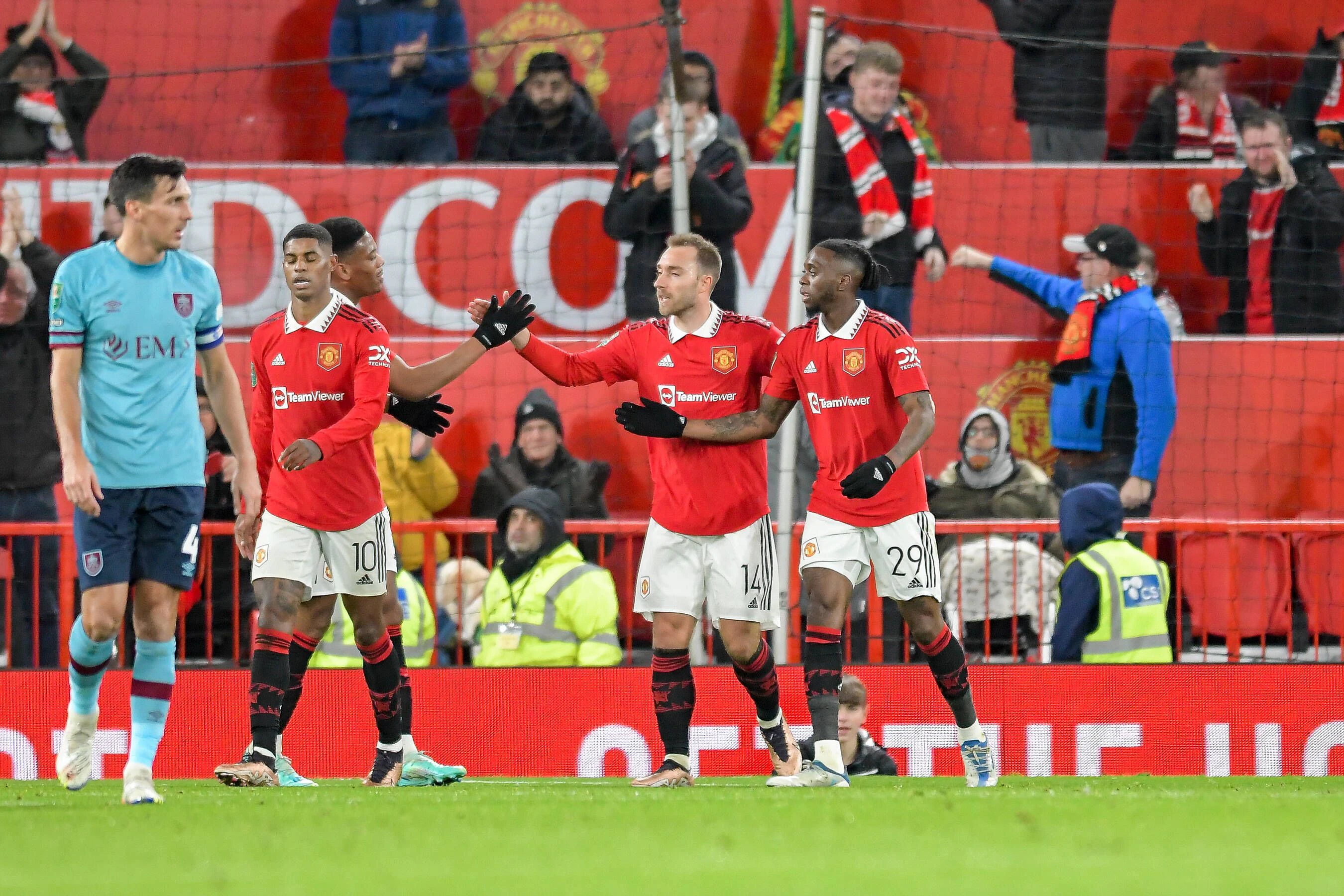 Jubel bei Manchester United