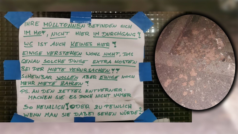 In einem Simmeringer Gemeindebau kam es zu einem wüsten (Brief-)Streit.
