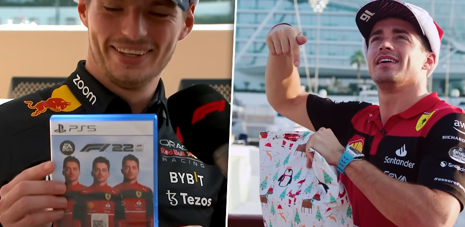 Max Verstappen und Charles Leclerc