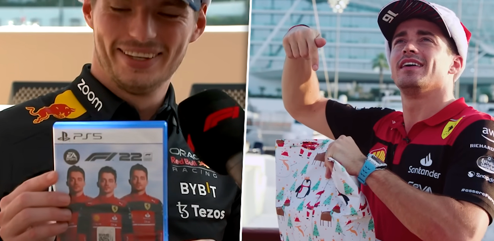 Max Verstappen und Charles Leclerc